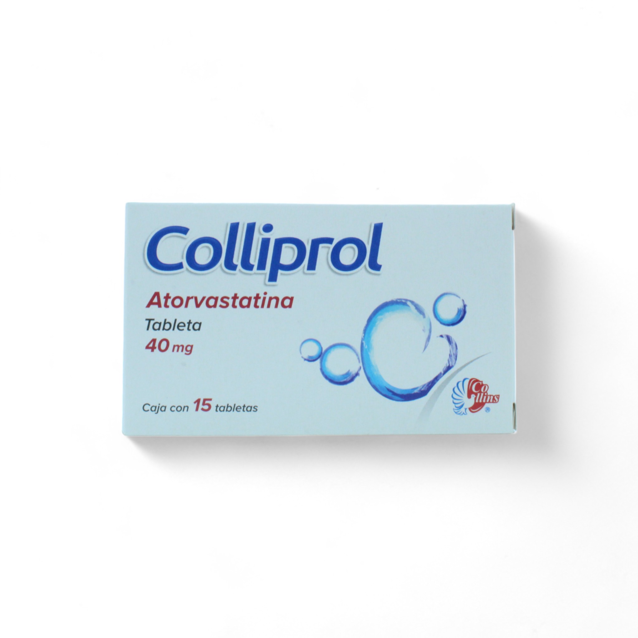 Colliprol Atorvastatina de 40 mg Caja C15