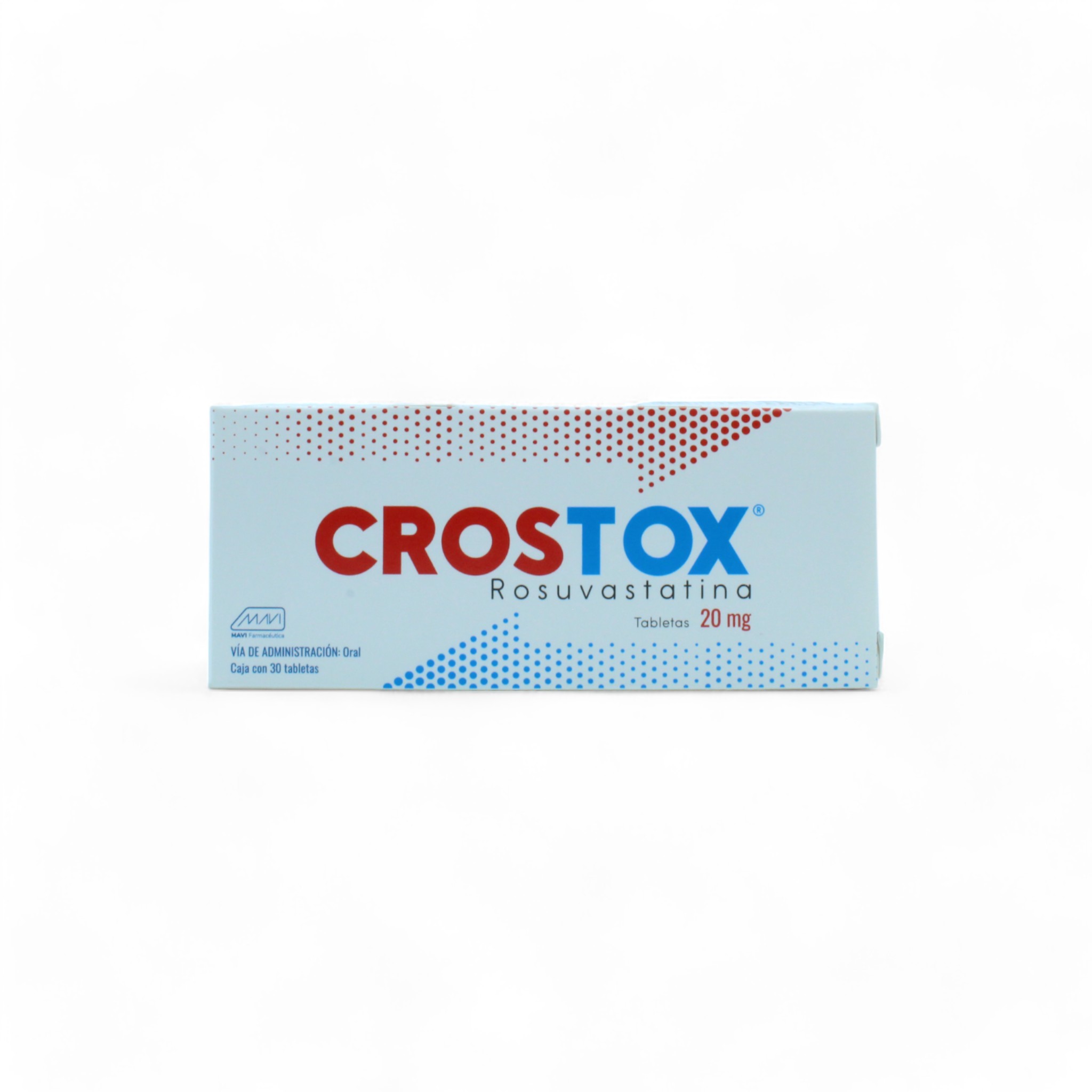 Crostox Rosuvastatina de 20 mg Caja C30