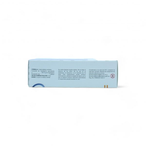 Dextion XR Quetiapina de 300 mg Caja C30