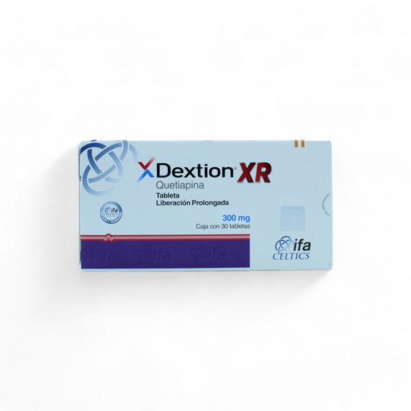 Dextion XR Quetiapina de 300 mg Caja C30