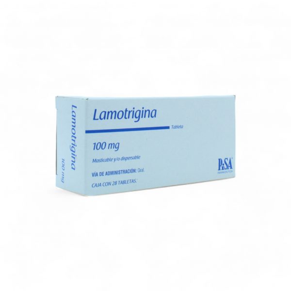 Lamotrigina de 100 mg Caja C28
