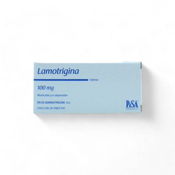 Lamotrigina de 100 mg Caja C28