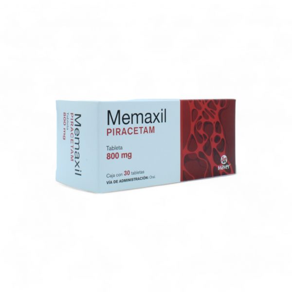 Memaxil Piracetam de 800 mg Caja C30