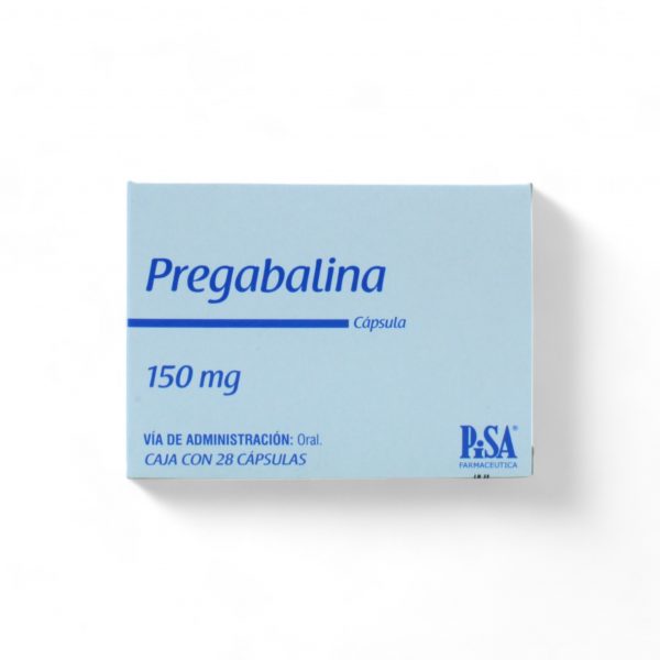 Pregabalina de 150 mg Caja C28