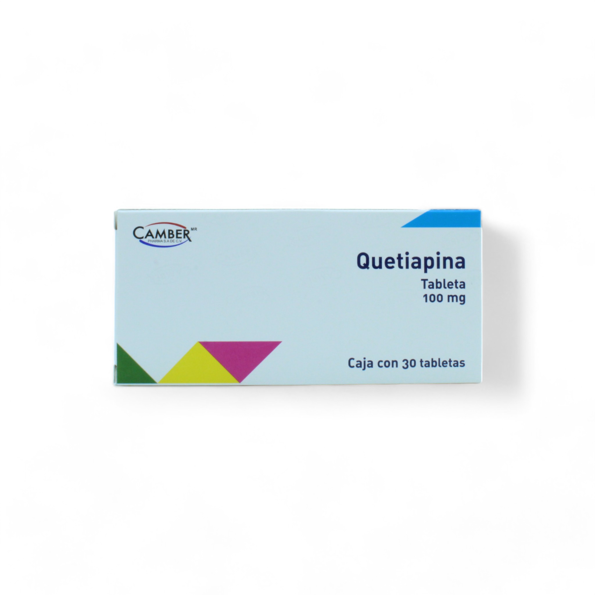 Quetiapina de 100 mg Caja C30