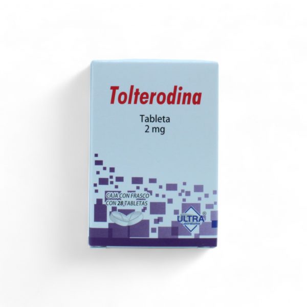 Tolterodina de 2 mg Caja C28