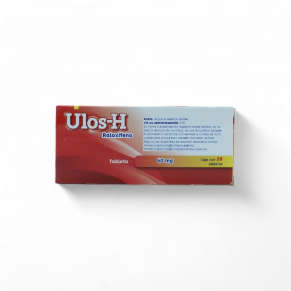 Ulos-H Raloxifeno de 60mg Caja C28